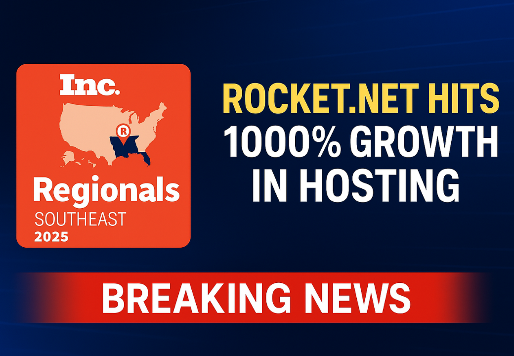 Rocket.net Named One of the Fastest-Growing Hosting Companies in the Southeast USA